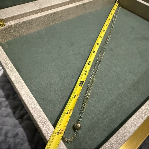 ITALIAN .925 STERLING SILVER Y-NECKLACE – FIXED DROP DESIGN FOR WOMEN - Picture 6 of 17